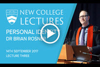 2017 New College Lectures - Lecture Three