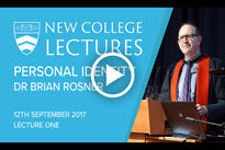 2017 New College Lectures - Lecture One