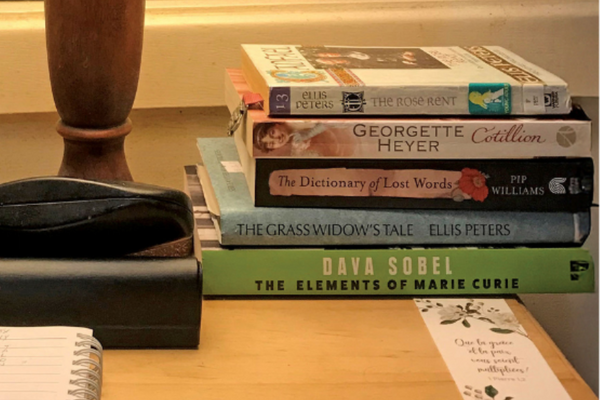 My bedside table