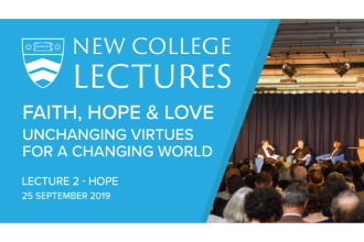 2019 New College Lectures - Lecture Two: Hope