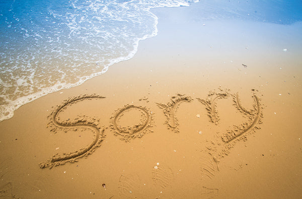 There are Apologies & Then There are Apologies