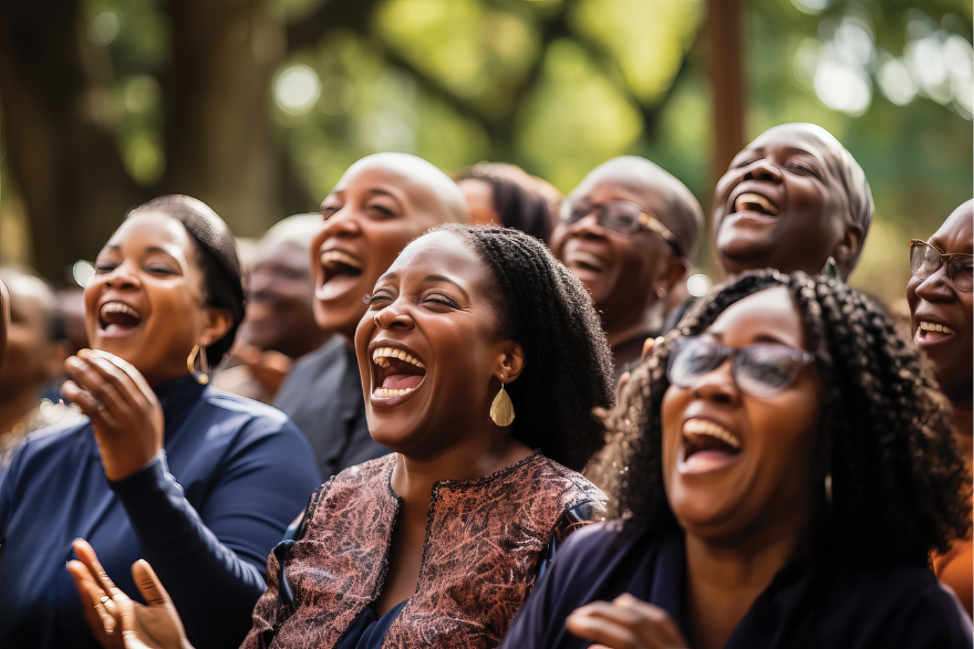 Singing together is good! | Susan Maury