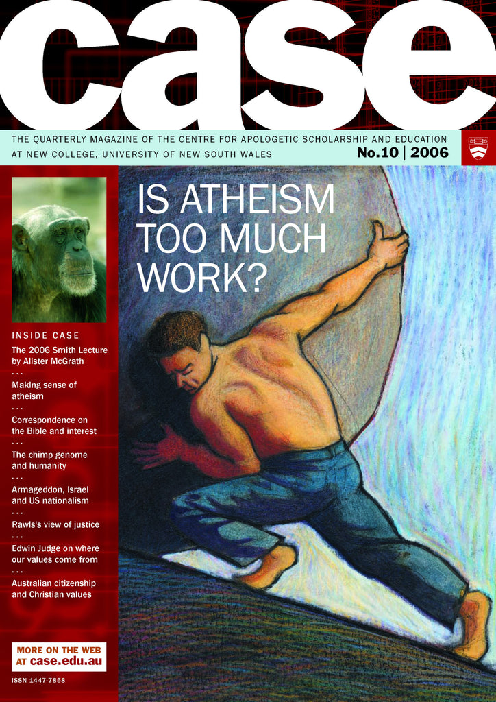 CASE Quarterly 10 - Is Atheism Too Much Work?